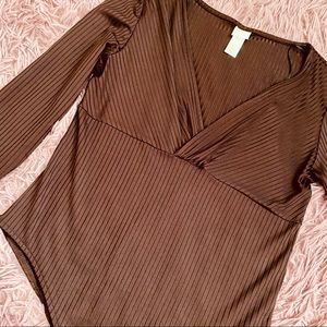 Dark Chocolate Bodysuit (H&M)